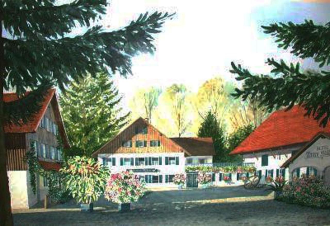 Schwabmuhlhausen Hotel "Untere Muehle" מראה חיצוני תמונה